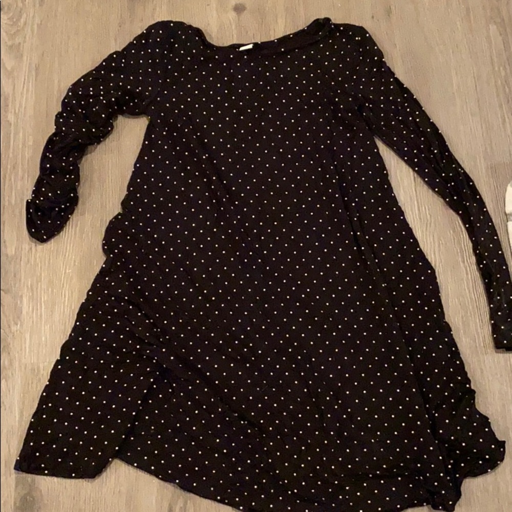 Old navy - small- black and white - swing dress